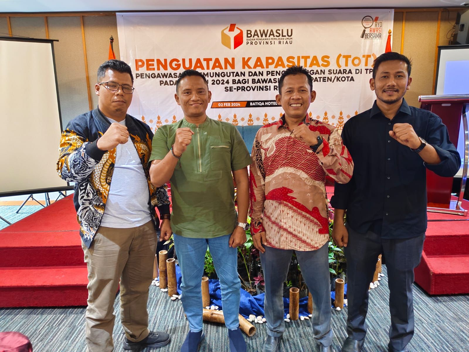 Penguatan Kapasitas (ToT) Pengawasan Pemungutan dan Penghitungan Suara di TPS pada Pemilu 2024