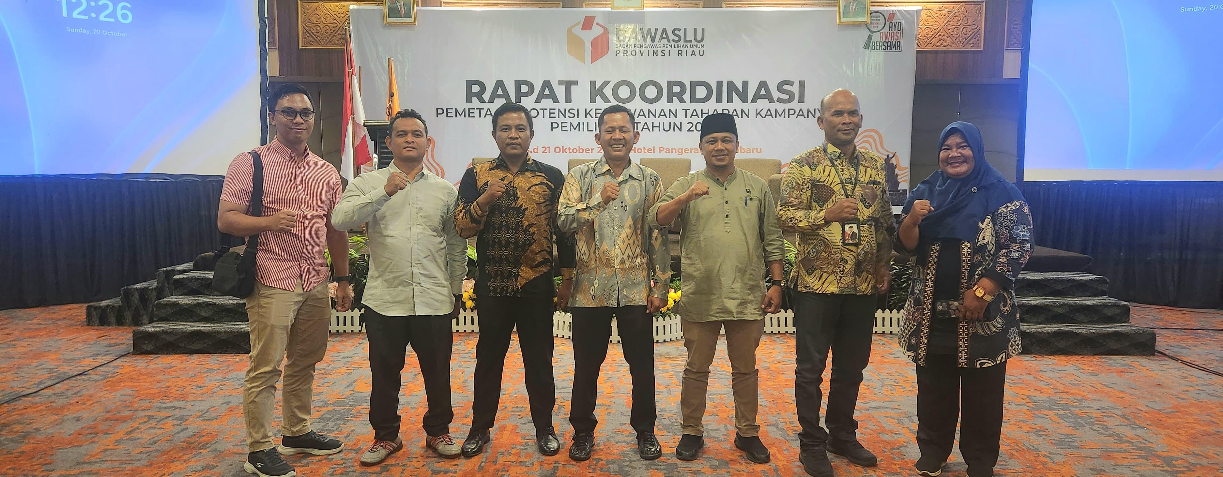 Rapat Koordinasi Pemetaan Potensi Kerawanan Kampanye Pemilihan Kepala Daerah Tahun 2024