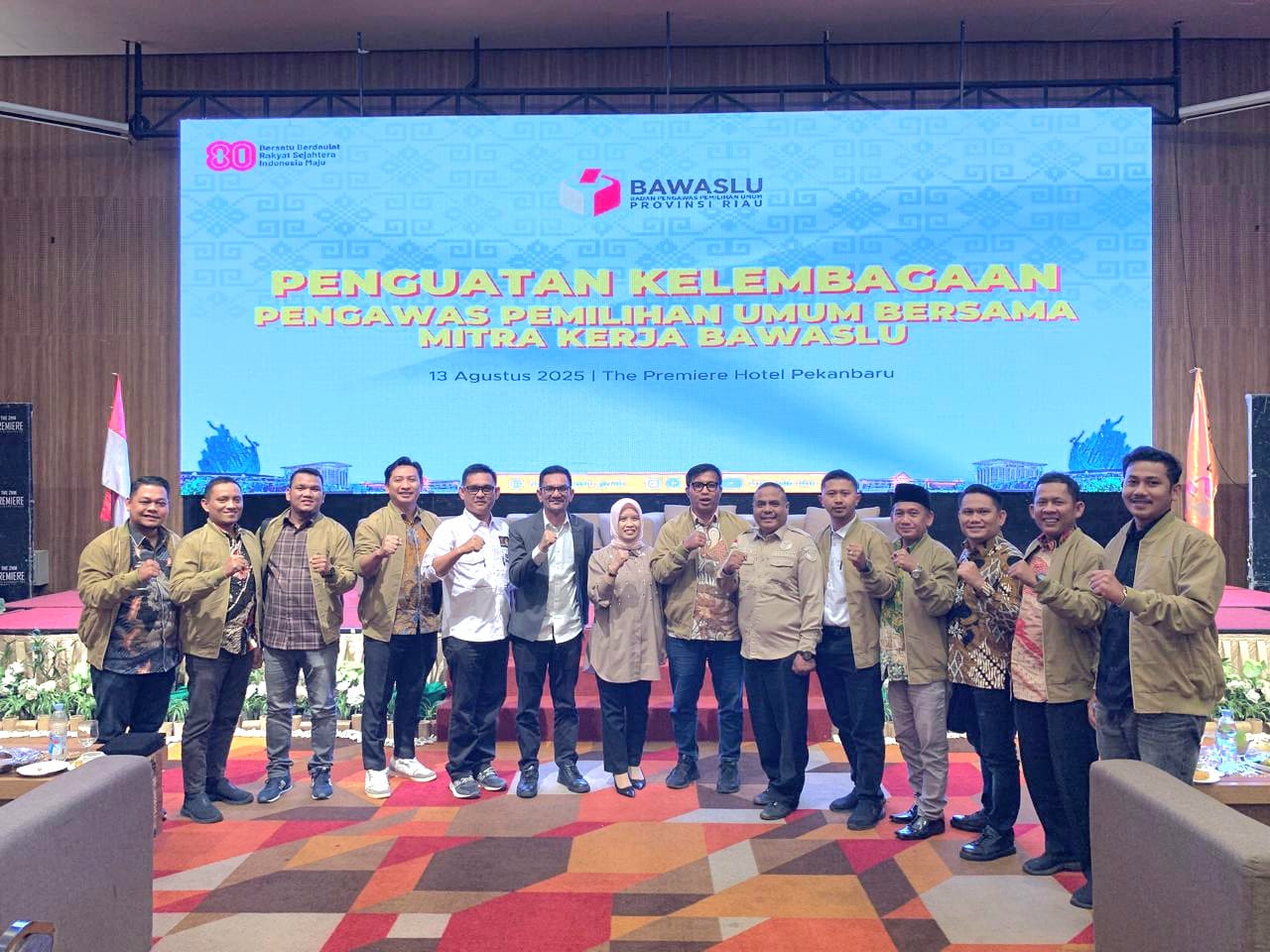 Penguatan Kelembagaan bersama Mitra Kerja Bawaslu