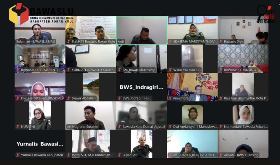 Konsolidasi Pengawasan Pemutakhiran Data Partai Politik