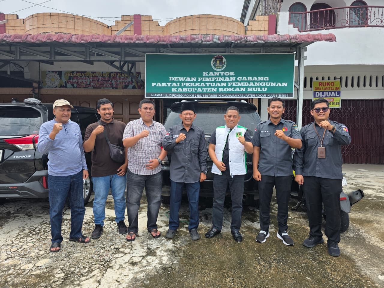 Bawaslu Rohul Safari ke Parpol, Himbau PDPB, PDPP serta Konsolidasi Demokrasi