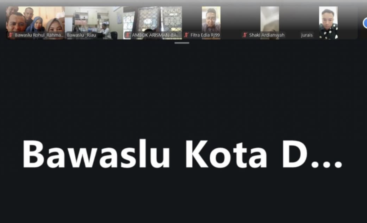Bimtek PPID Terintegrasi Secara Daring