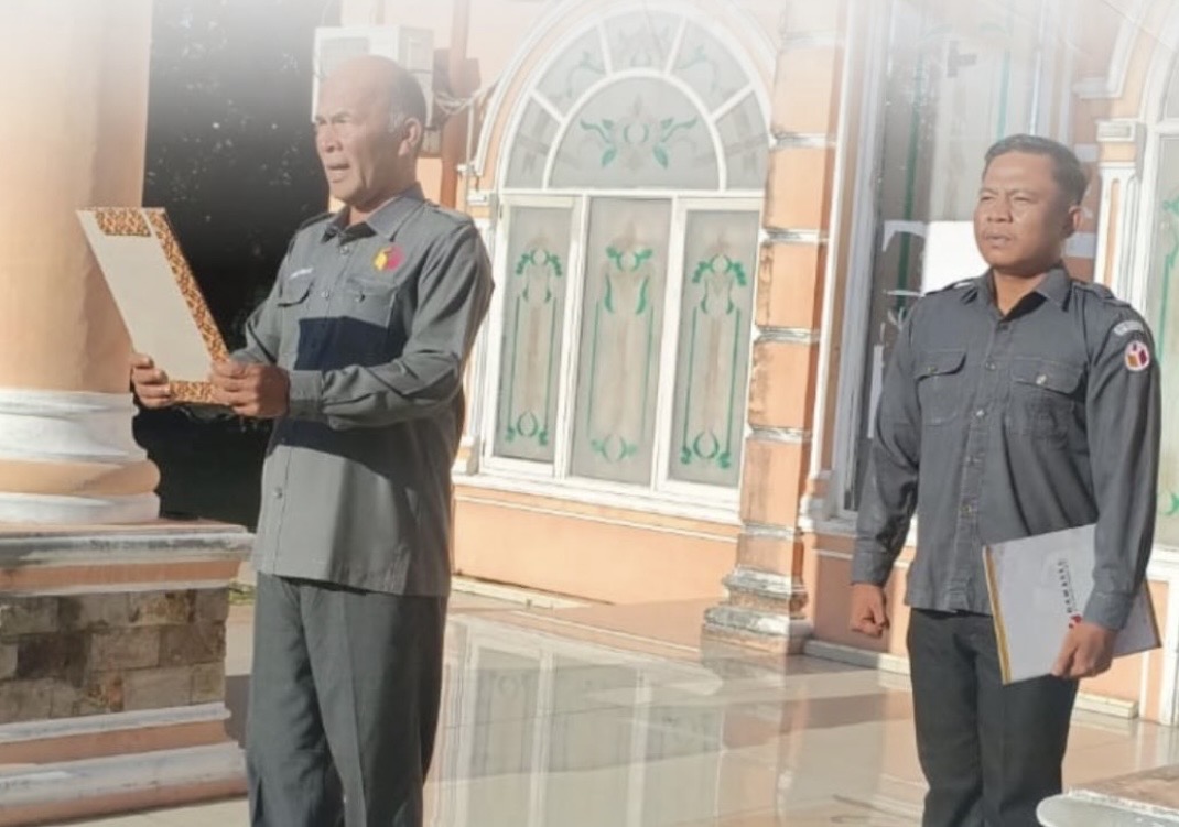 Apel dan Rapat Rutin Senin (25/5/2026).