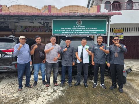 Bawaslu Rohul Safari ke Parpol, Himbau PDPB, PDPP serta Konsolidasi Demokrasi