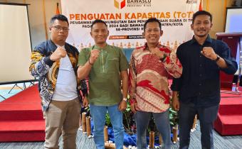 Penguatan Kapasitas (ToT) Pengawasan Pemungutan dan Penghitungan Suara di TPS pada Pemilu 2024