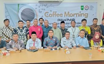 Coffee Morning Diskusi Publik Penyiaran Adil dan Berimbang Wujudkan Pemilukada Damai di Provinsi Riau