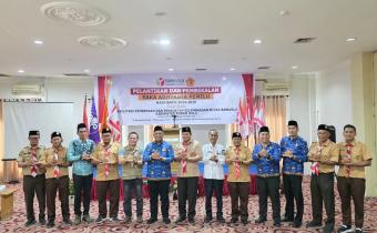 Saka Adhyasta Pemilu Bawaslu Rohul Resmi Dilantik