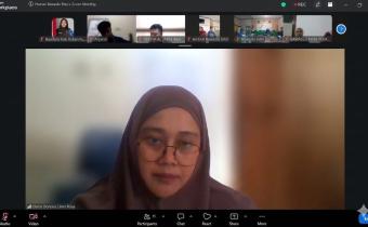 Bawaslu Rohul Ikuti Evaluasi Keterbukaan Informasi Publik oleh Bawaslu Riau