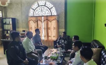 Kunjungan KPU Rohul terkait Pemutakhiran Data Parpol
