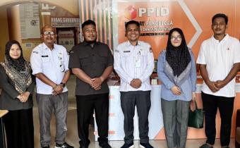 Kunjungan KPU Rohul ke Bawaslu