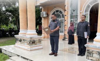 Ketua Bawaslu Rohul Pimpin Apel
